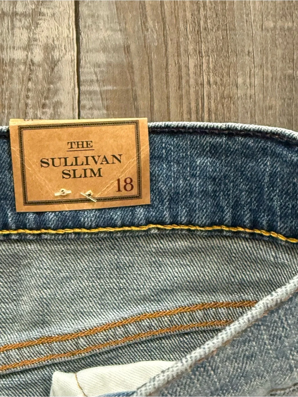 POLO RALPH LAUREN Jeans Shorts Youth 18 Sullivan Slim Fit Fray Blue Denim NWT